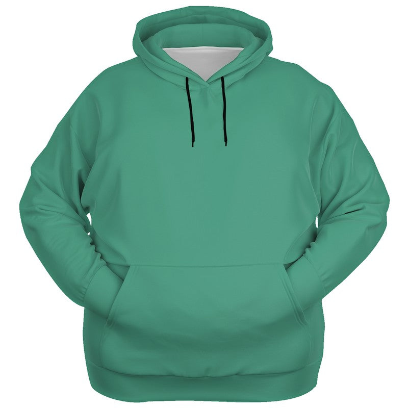 Medium Blue-Green Hoodie PLUS (BGG1-ME-ME) - Ghost Front PLUS