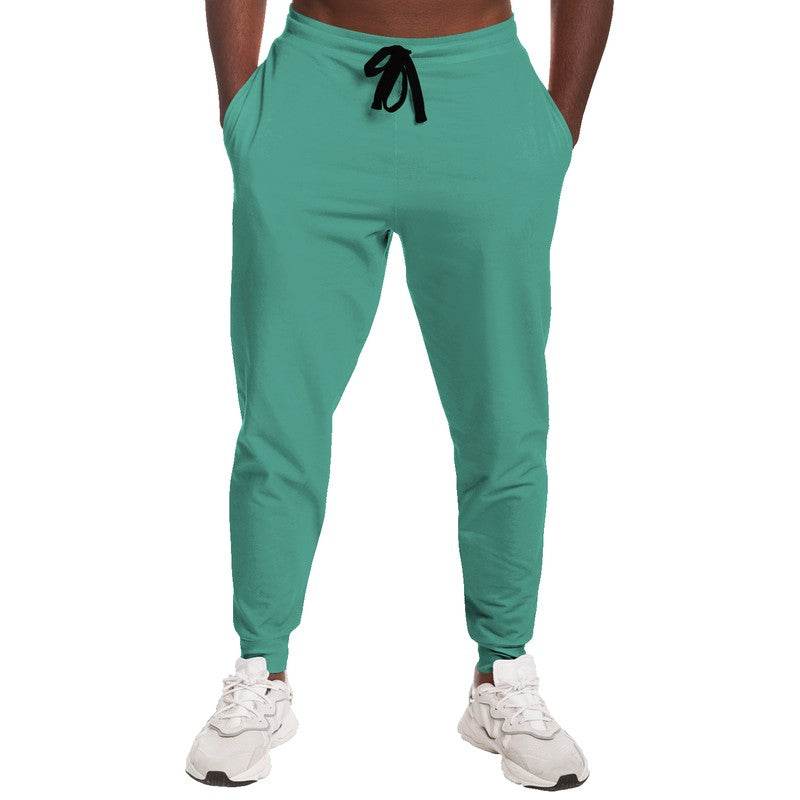 Medium Blue-Green Joggers (BG-ME-ME) - Man Front