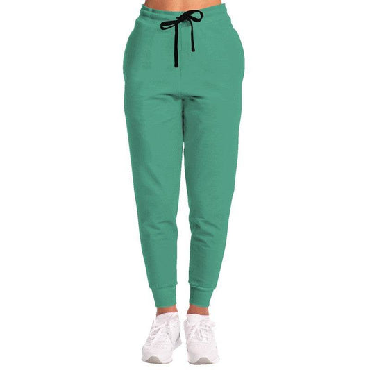 Medium Blue-Green Joggers (BGG1-ME-ME) - Woman Front