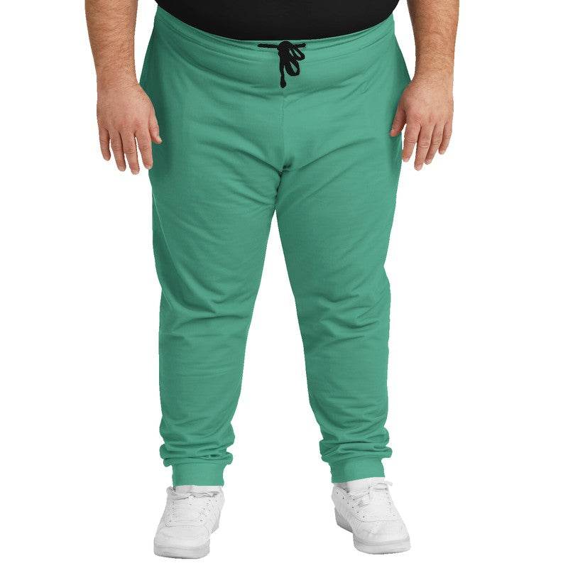 Medium Blue-Green Joggers PLUS (BGG1-ME-ME) - Man Front PLUS