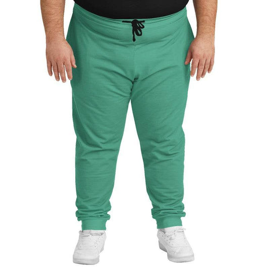 Medium Blue-Green Joggers PLUS (BGG1-ME-ME) - Man Front PLUS