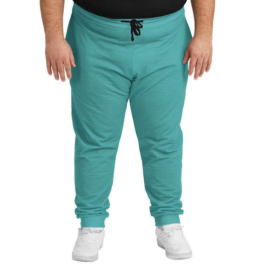 Medium Blue-Green Joggers PLUS (CBG2-ME-ME) - Man Front PLUS