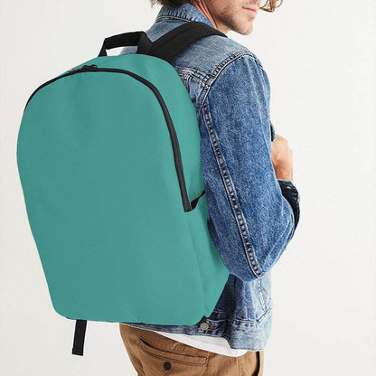Medium Blue-Green Waterproof Backpack (CBG3-ME-ME) - Man CloseUp