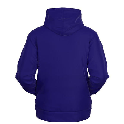 Medium Blue Hoodie (C100M100Y0K45) - Ghost Back