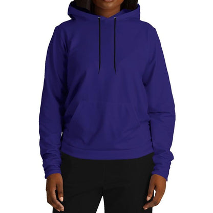 Medium Blue Hoodie (C100M100Y0K45) - Woman Front