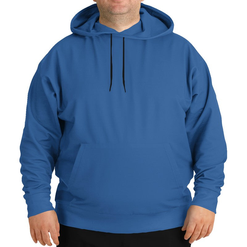 Medium Blue Hoodie PLUS (IB2-ME-ME) - Man Front PLUS