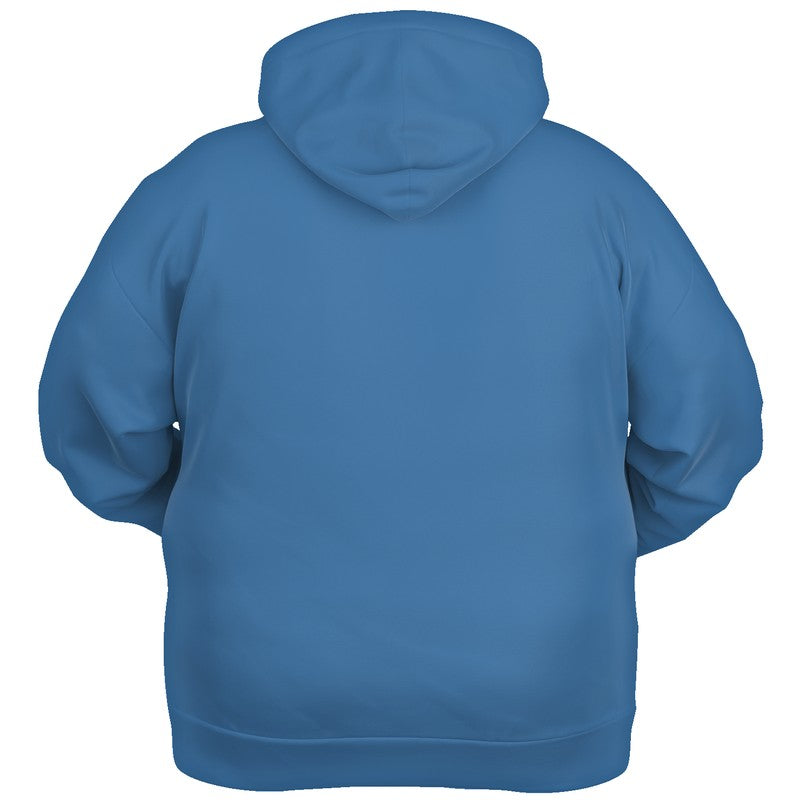 Medium Blue Hoodie PLUS (IB3-ME-ME) - Ghost Back PLUS