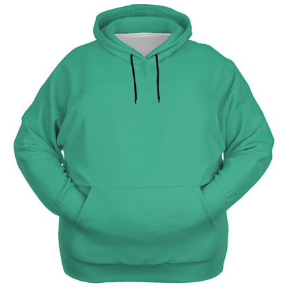 Medium Clear Blue-Green Hoodie PLUS (BGG1-CL-ME) - Ghost Front PLUS