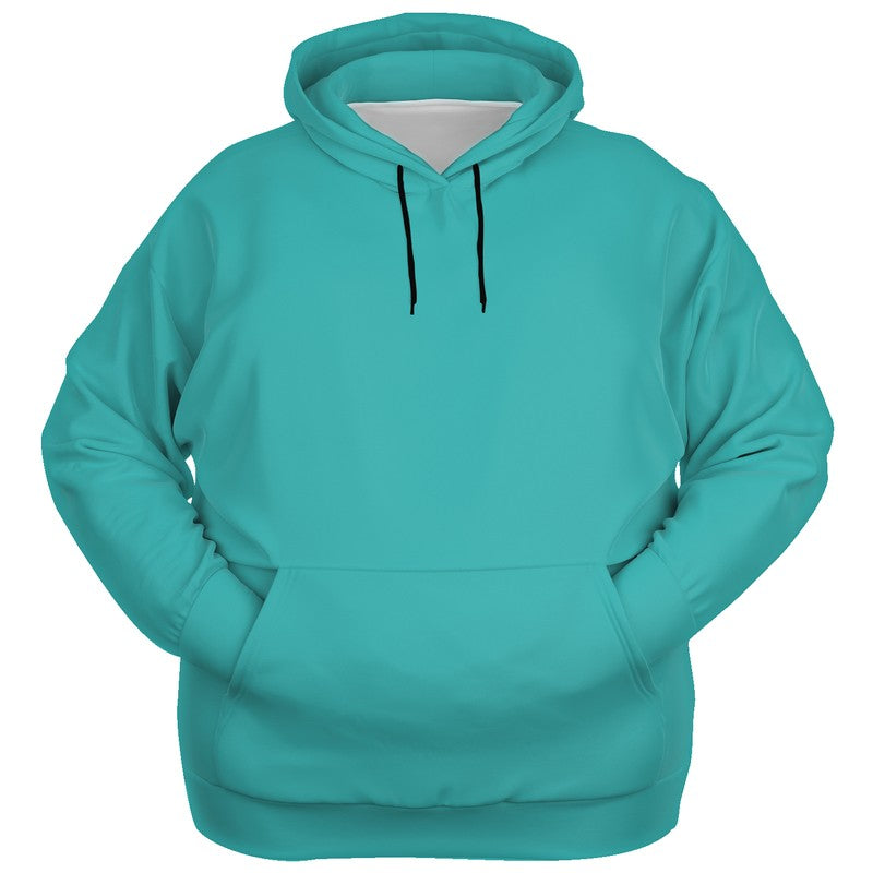 Medium Clear Blue-Green Hoodie PLUS (CBG2-CL-ME) - Ghost Front PLUS