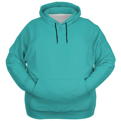 Medium Clear Blue-Green Hoodie PLUS (CBG2-CL-ME) - Ghost Front PLUS
