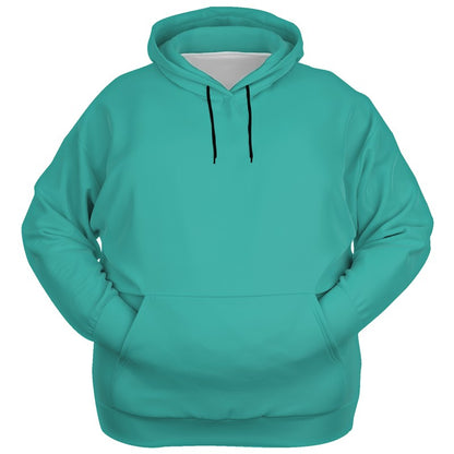 Medium Clear Blue-Green Hoodie PLUS (CBG3-CL-ME) - Ghost Front PLUS