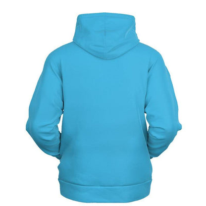 Medium Clear Cyan Hoodie (BC2-CL-ME) - Ghost Back