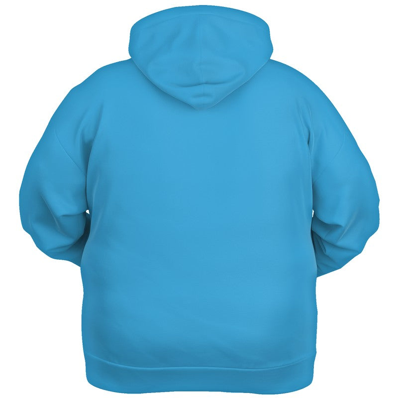 Medium Clear Cyan Hoodie PLUS (BC1-CL-ME) - Ghost Back PLUS