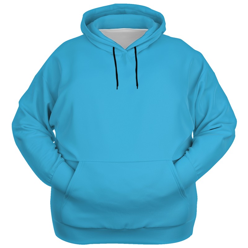 Medium Clear Cyan Hoodie PLUS (BC2-CL-ME) - Ghost Front PLUS