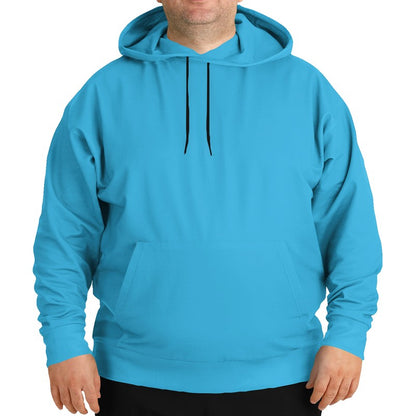 Medium Clear Cyan Hoodie PLUS (BC2-CL-ME) - Man Front PLUS