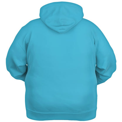 Medium Clear Cyan Hoodie PLUS (BC3-CL-ME) - Ghost Back PLUS