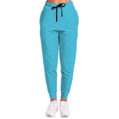 Medium Clear Cyan Joggers (BC3-CL-ME) - Woman Front