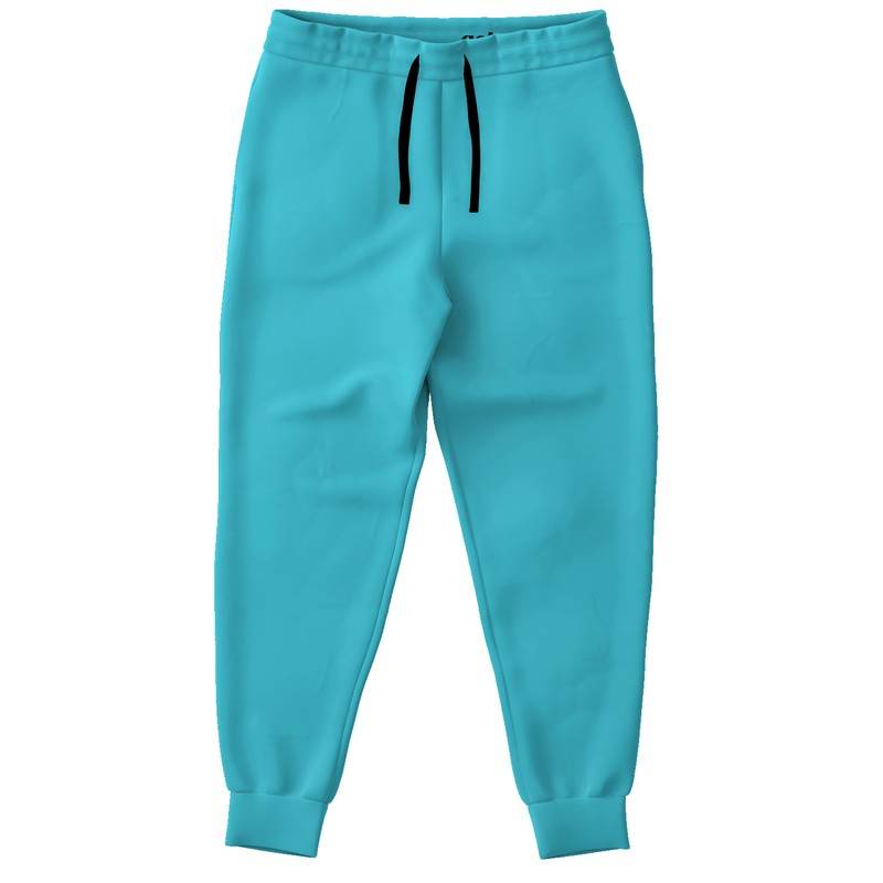 Medium Clear Cyan Joggers (C-CL-ME) - Front
