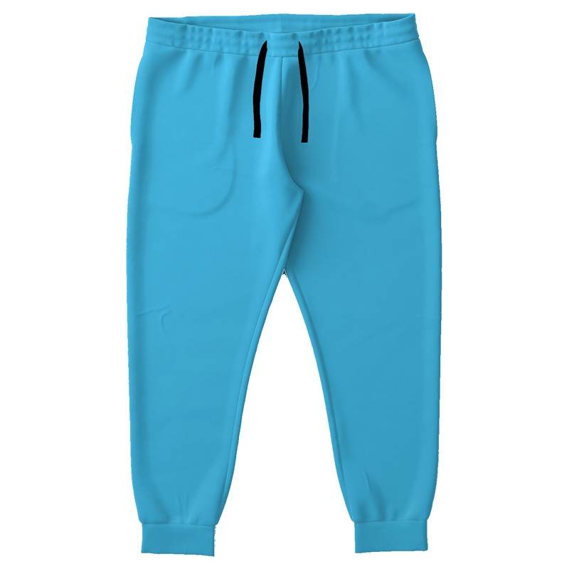 Medium Clear Cyan Joggers PLUS (BC2-CL-ME) - Front PLUS
