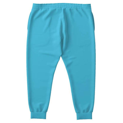 Medium Clear Cyan Joggers PLUS (BC3-CL-ME) - Back PLUS
