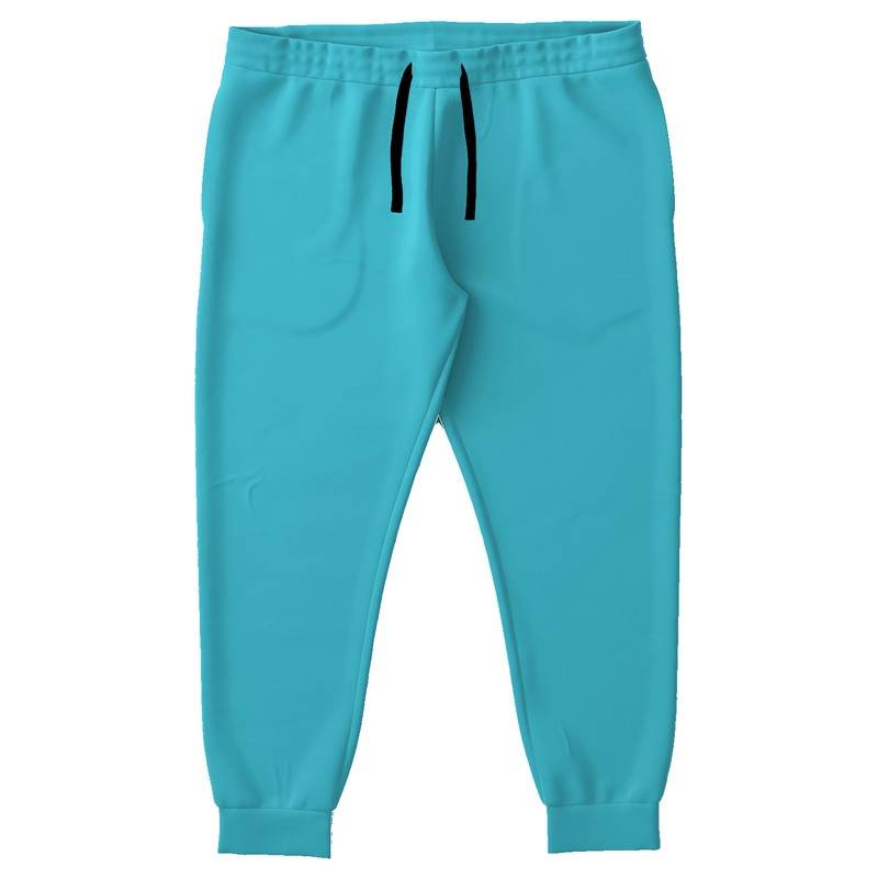 Medium Clear Cyan Joggers PLUS (C-CL-ME) - Front PLUS