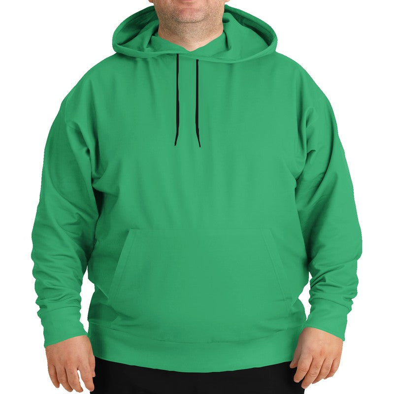Medium Clear Green Hoodie PLUS (BGG3-CL-ME) - Man Front PLUS