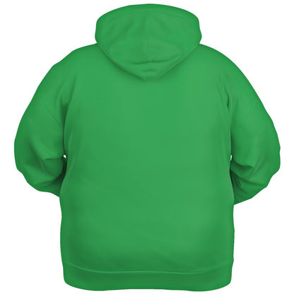 Medium Clear Green Hoodie PLUS (G-CL-ME) - Ghost Back PLUS