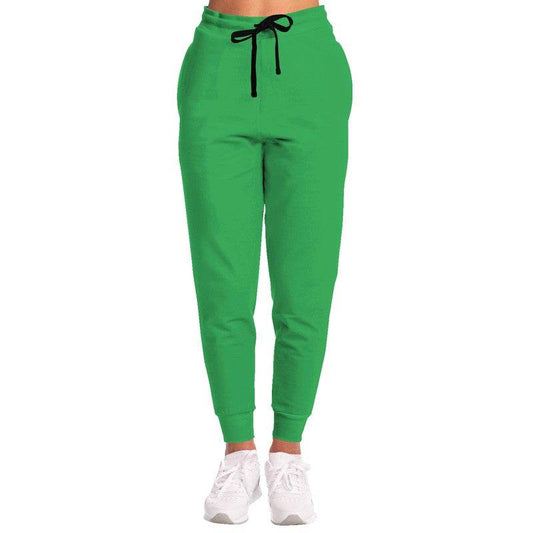 Medium Clear Green Joggers (G-CL-ME) - Woman Front