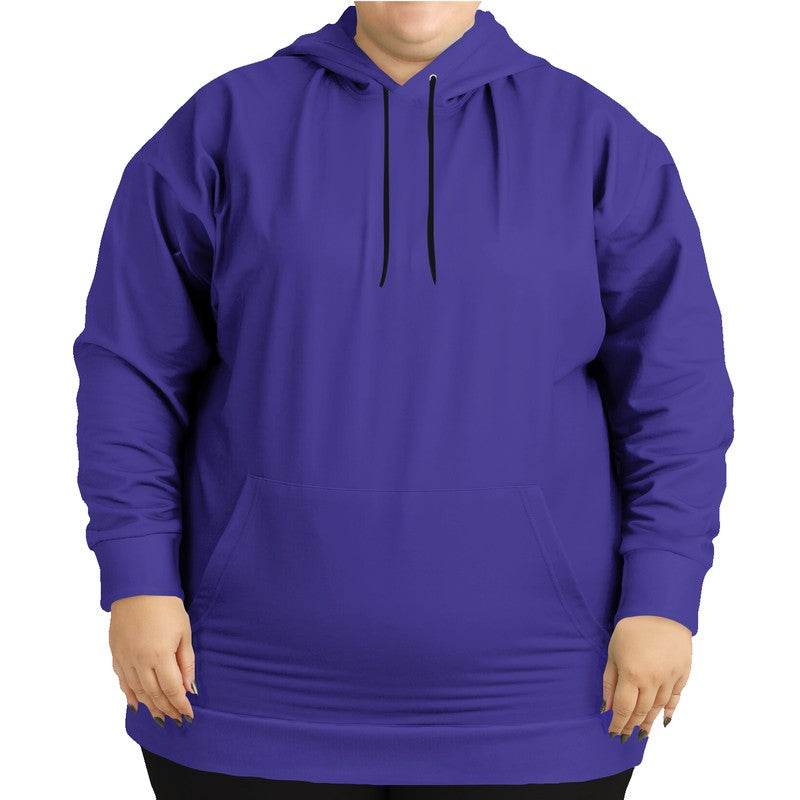 Medium Clear Indigo Hoodie PLUS (PUI2-CL-ME) - Woman Front PLUS