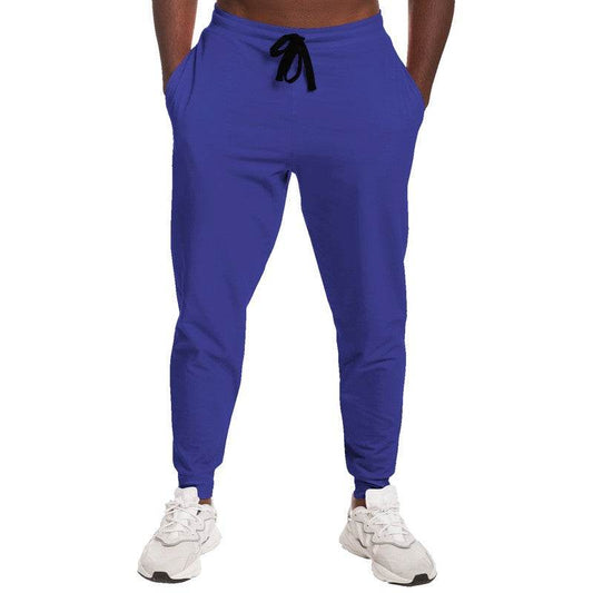 Medium Clear Indigo Joggers (PUI3-CL-ME) - Man Front