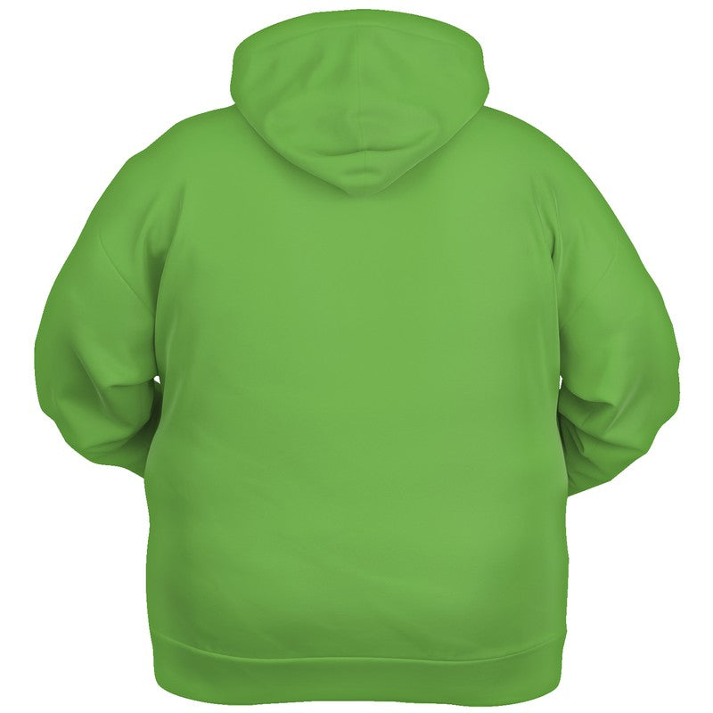 Medium Clear Lime Hoodie PLUS (GL2-CL-ME) - Ghost Back PLUS