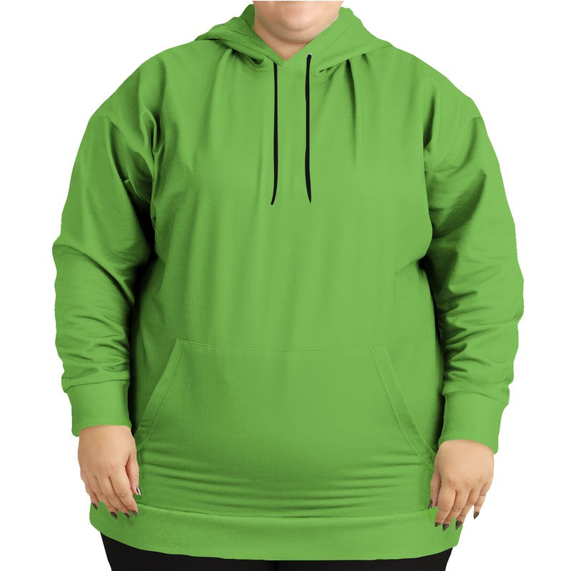 Medium Clear Lime Hoodie PLUS (GL2-CL-ME) - Woman Front PLUS