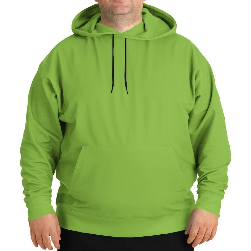 Medium Clear Lime Hoodie PLUS (GL3-CL-ME) - Man Front PLUS