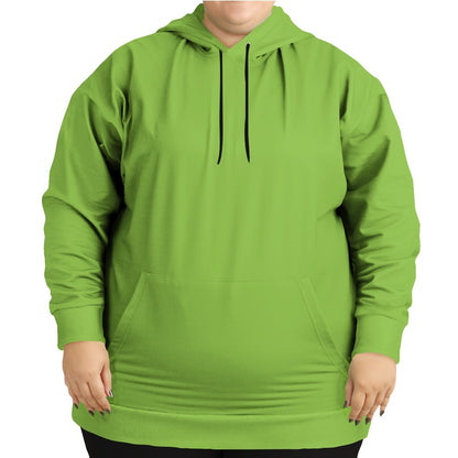 Medium Clear Lime Hoodie PLUS (GL3-CL-ME) - Woman Front PLUS