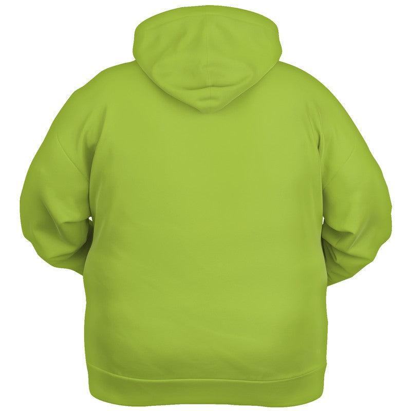 Medium Clear Lime Hoodie PLUS (L-CL-ME) - Ghost Back PLUS