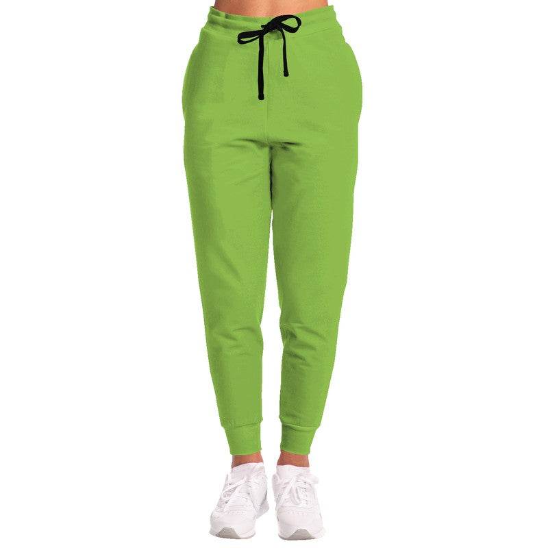 Medium Clear Lime Joggers (GL3-CL-ME) - Woman Front