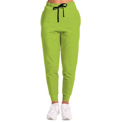 Medium Clear Lime Joggers (L-CL-ME) - Woman Front