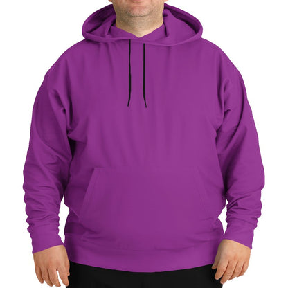 Medium Clear Magenta Hoodie PLUS (M-CL-ME) - Man Front PLUS
