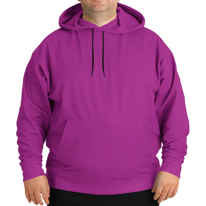 Medium Clear Magenta Hoodie PLUS (PIM3-CL-ME) - Man Front PLUS