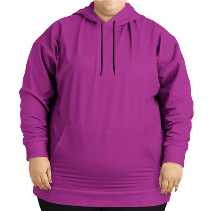 Medium Clear Magenta Hoodie PLUS (PIM3-CL-ME) - Woman Front PLUS