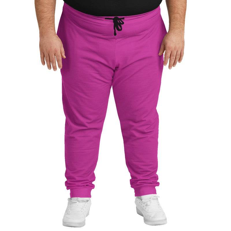 Medium Clear Magenta Joggers PLUS (PIM2-CL-ME) - Man Front PLUS