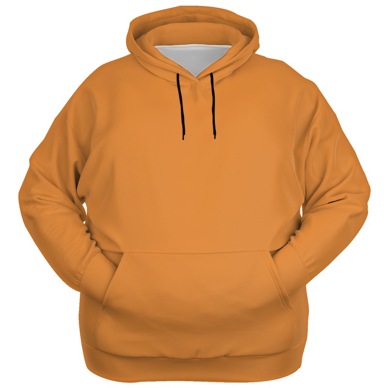 Medium Clear Orange Hoodie PLUS (O-CL-ME) - Ghost Front PLUS