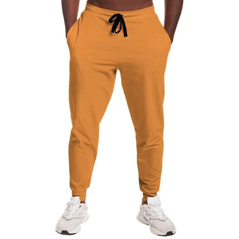 Medium Clear Orange Joggers (O-CL-ME) - Man Front