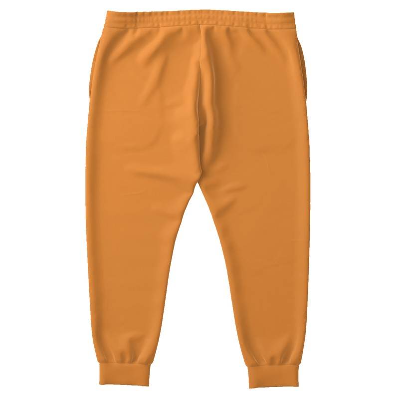 Medium Clear Orange Joggers PLUS (O-CL-ME) - Back PLUS