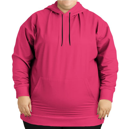 Medium Clear Pink Hoodie PLUS (RPI3-CL-ME) - Woman Front PLUS
