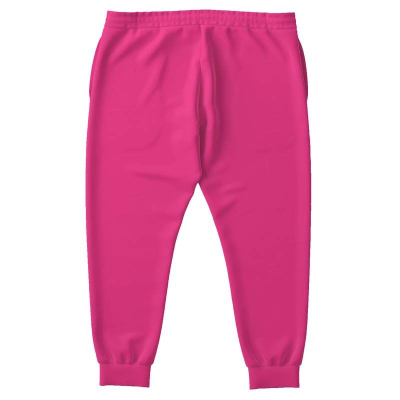 Medium Clear Pink Joggers PLUS (PI-CL-ME) - Back PLUS