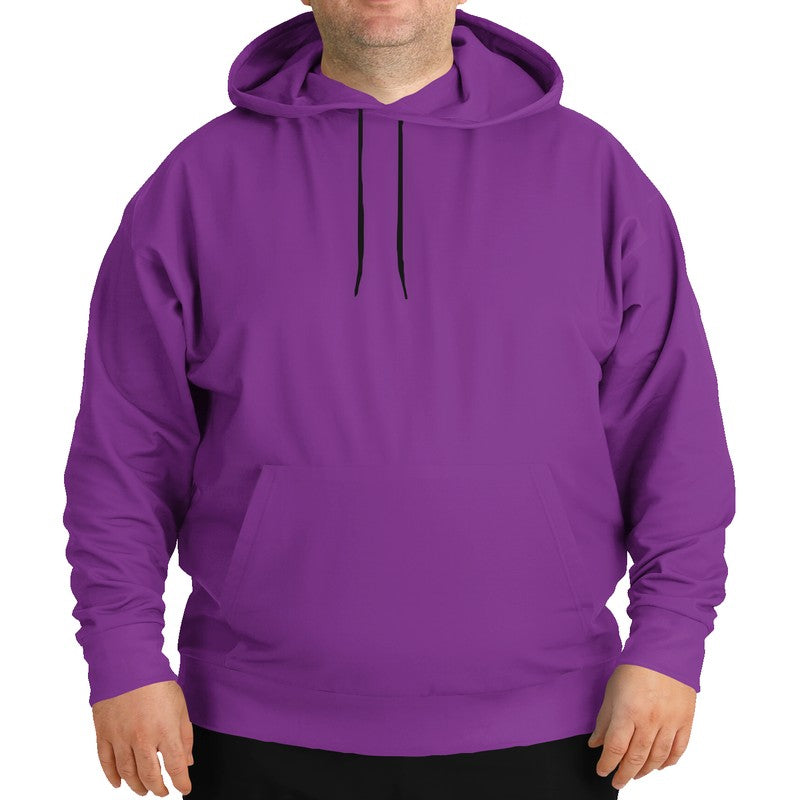 Medium Clear Purple Hoodie PLUS (MPU1-CL-ME) - Man Front PLUS