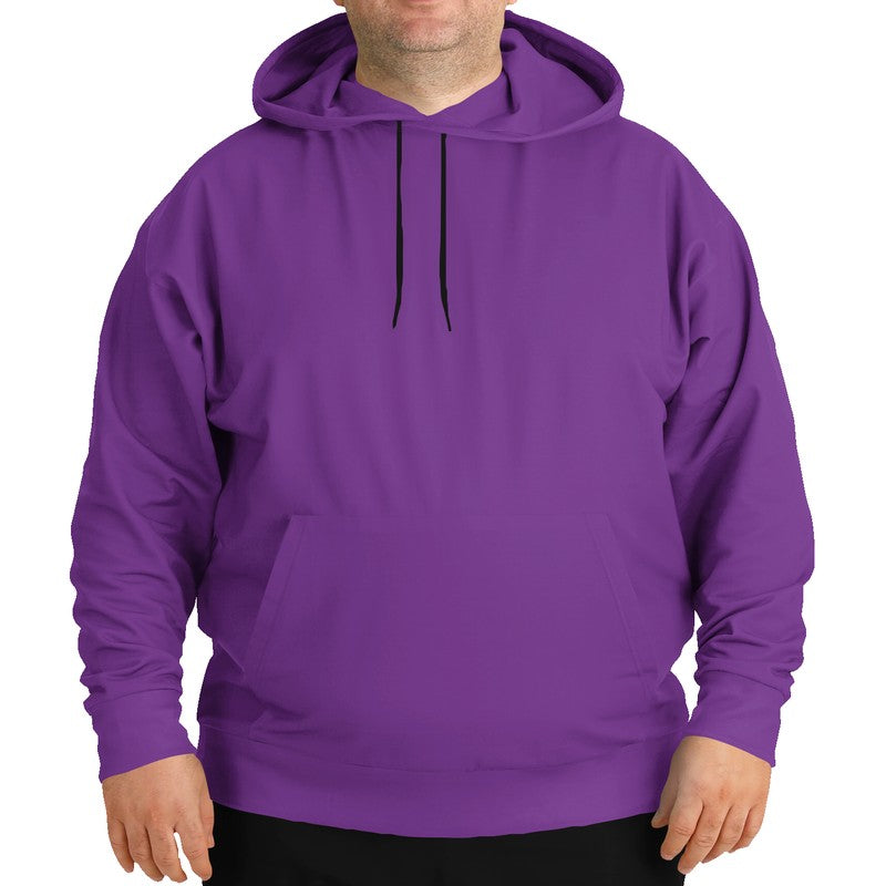 Medium Clear Purple Hoodie PLUS (MPU2-CL-ME) - Man Front PLUS