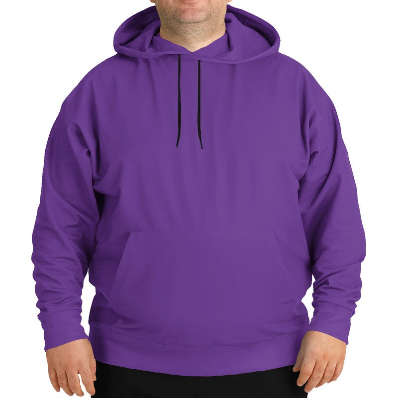 Medium Clear Purple Hoodie PLUS (MPU3-CL-ME) - Man Front PLUS