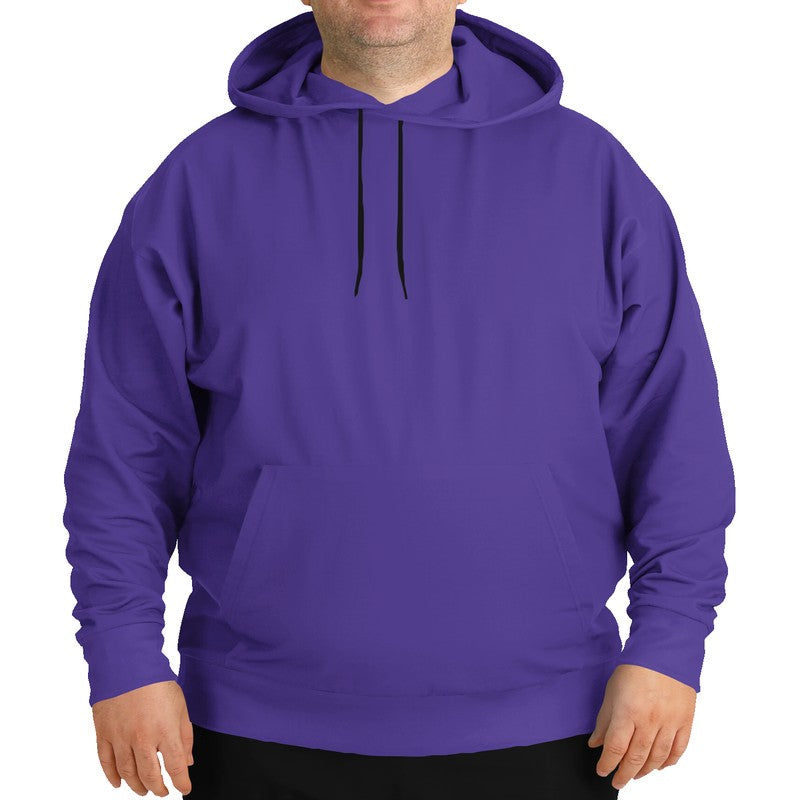 Medium Clear Purple Hoodie PLUS (PUI1-CL-ME) - Man Front PLUS